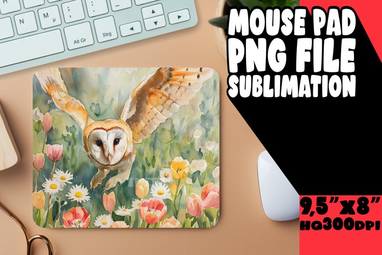 Owls Roost Sublimation Mouse Pad Collection