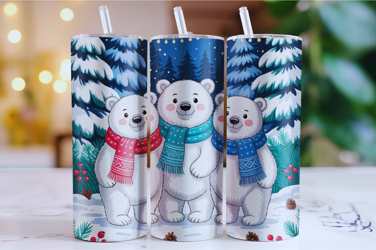 Christmas Tumbler Wrap Image 5
