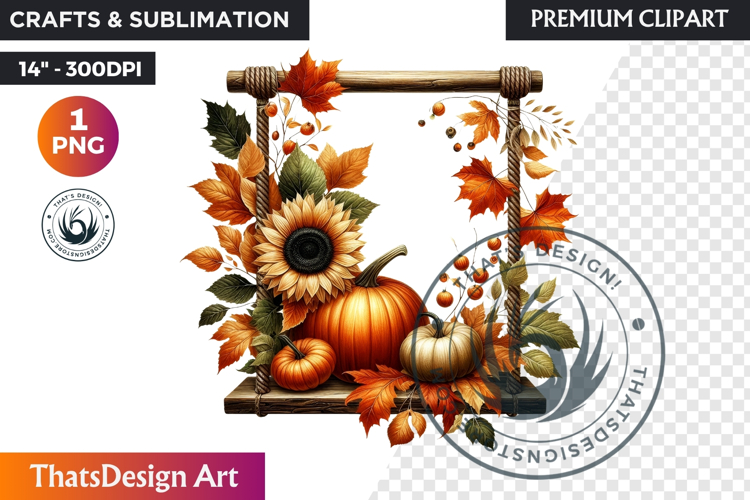 Autumn Rustic Harvest Fall clipart PNG Pumpkin thanksgiving