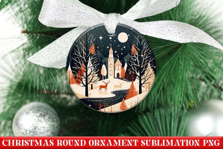 Christmas Ornament Sublimation Designs Image 11