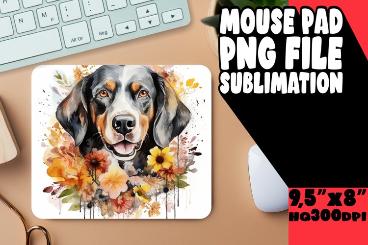 Whimsical Spring Blossom Mouse Pad example image 1