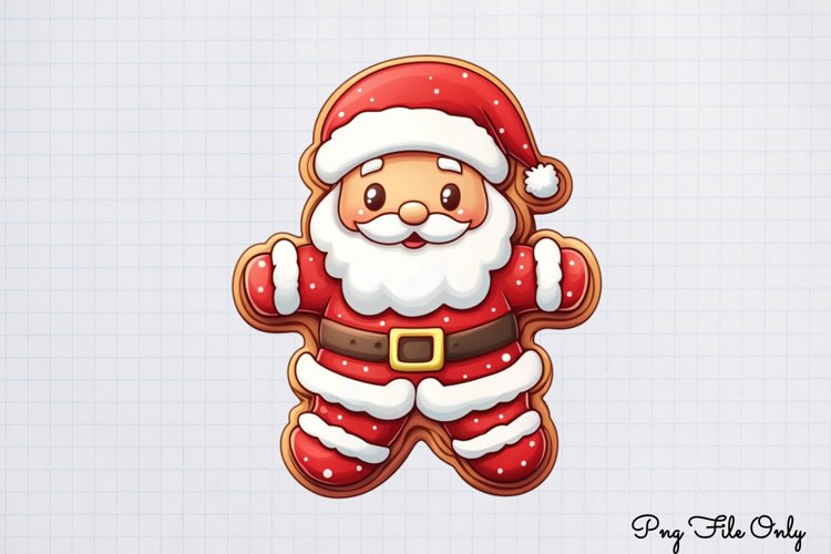 Christmas Gingerbread Clipart PNG