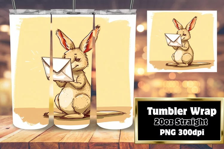 Enchanting Wildlife Scenes Tumbler Sublimation: 20oz