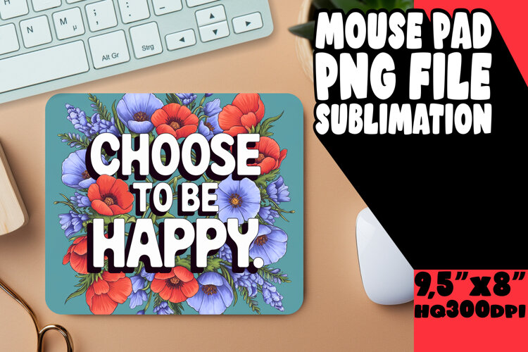 BRIGHT MOUSE PAD INSPIRATIONAL DESIGN, Religious example image 1