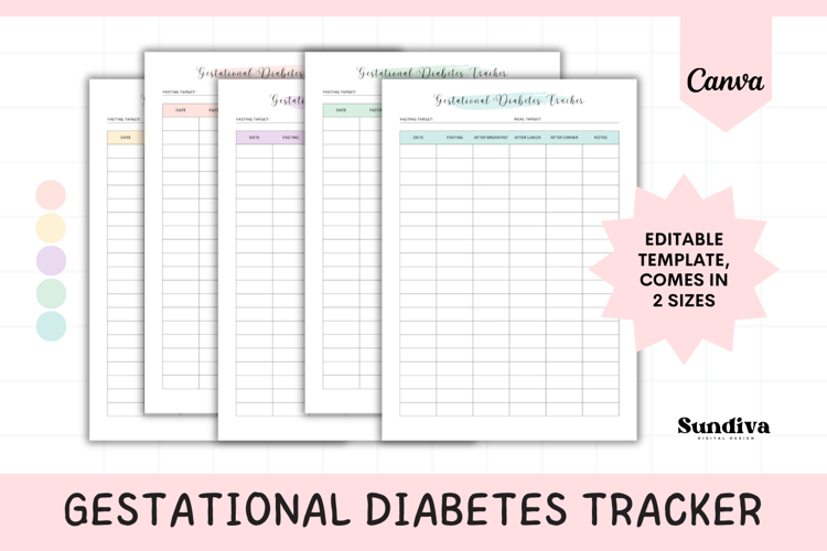 Gestational Diabetes Tracker Template 2
