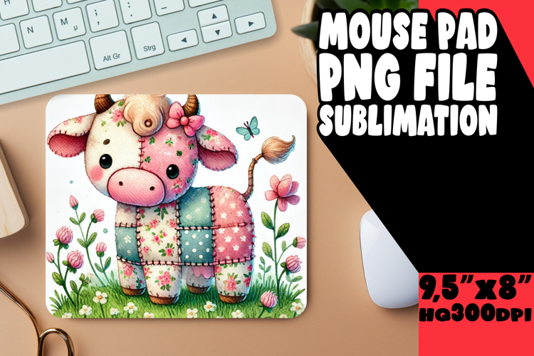 Sweet Mouse Mat Sublimation PNG, Animals example image 1