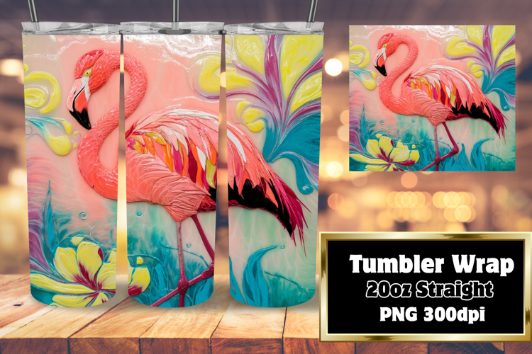 Cute Flamingo Clipart Image 8