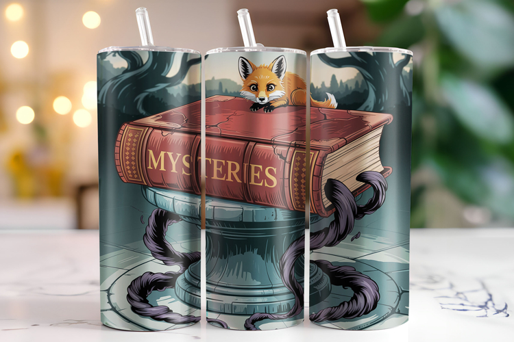 Halloween Mysteries Tumbler Wrap | Sublimation | Tumblers