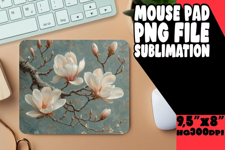 Petal Parade: Bloom Mouse Pad