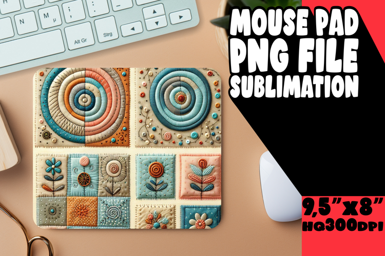 Enchanted Mouse Mat Designs, Patchwork