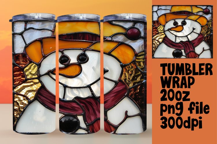 Christmas Tumbler Wrap Image 3