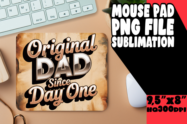 BRIGHT DESK MAT SUBLIMATION MAGIC, Father's Day