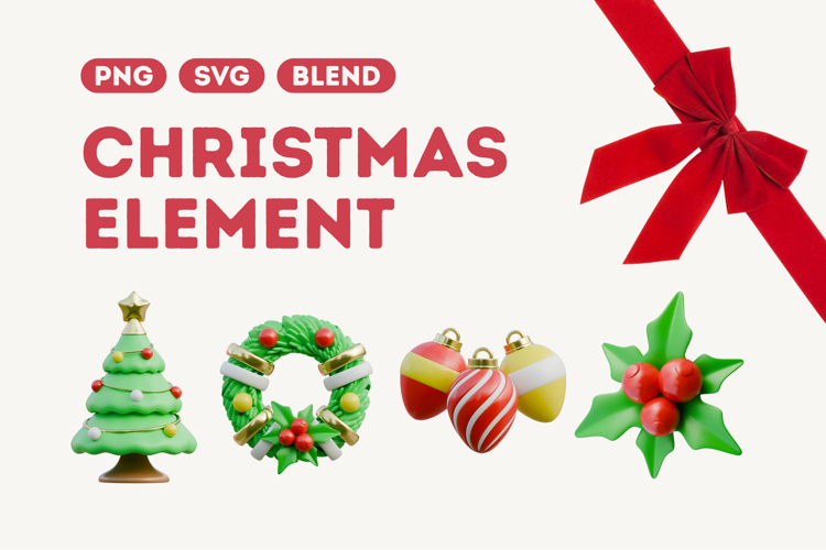 Christmas Decoration Clipart Image 4