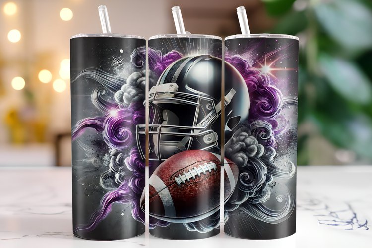 Football Tumbler Wrap | Sublimation