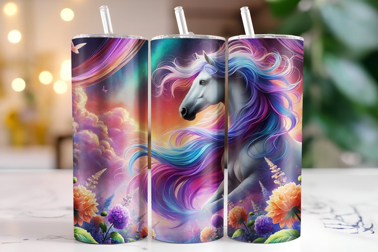 Horse Tumbler Wrap | Sublimation