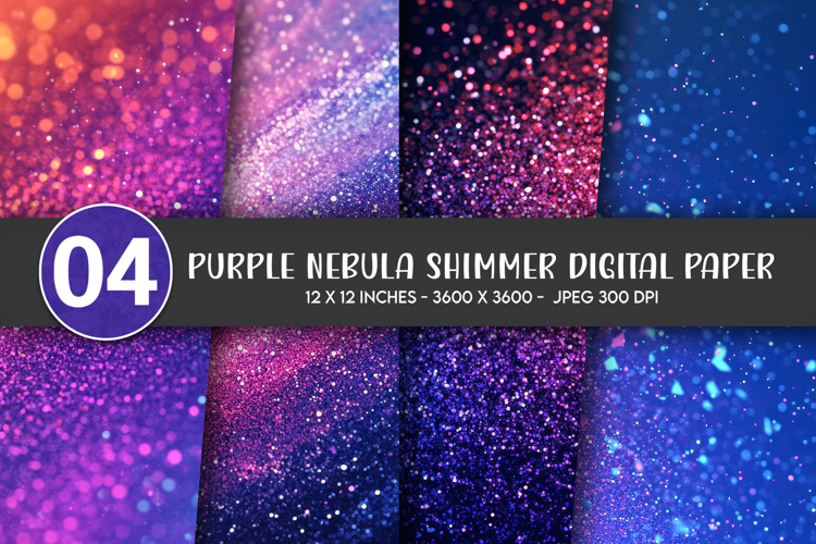 Purple Sparkle Background Image 5