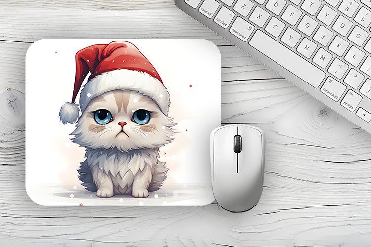 Christmas Mousepad PNG, Christmas Mousepad sublimation example image 1