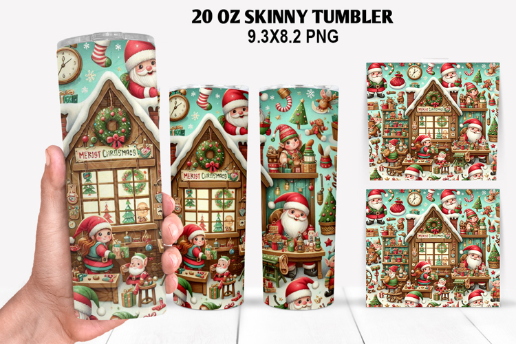 Christmas Tumbler Wrap Image 23