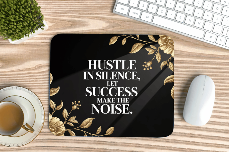 Inspirational Quotes Mouse Pad, Motivational PNG Sublimation
