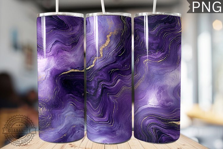 Alcohol Ink Tumbler Wrap Image 5