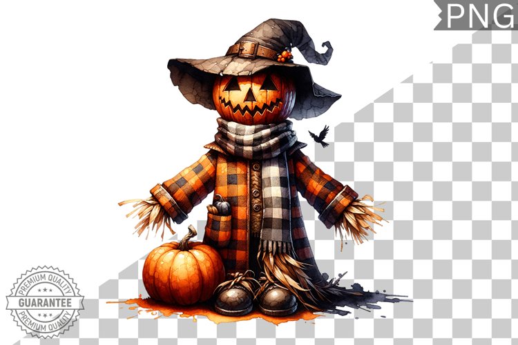 Scarecrow Clipart Image 17