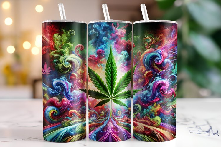 Marijuna Tumbler Wrap | Sublimation | Tumblers