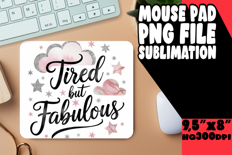 Blissful Mouse Pad Sublimation Ideas, Mother's Day