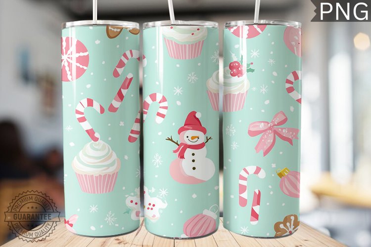 Christmas Tumbler Wrap Image 3