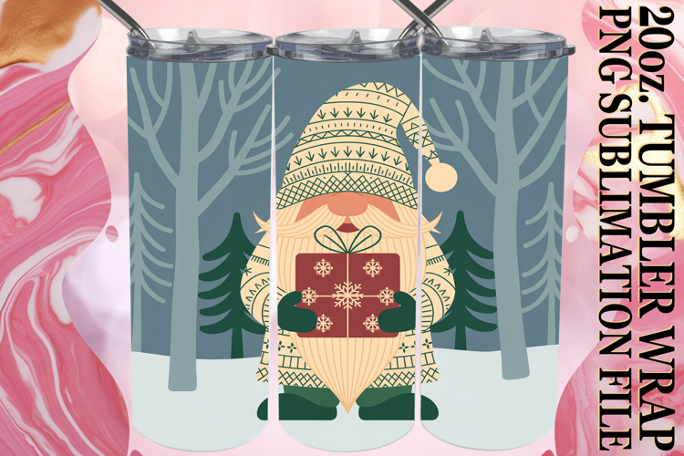 Christmas Tumbler Wrap Image 3