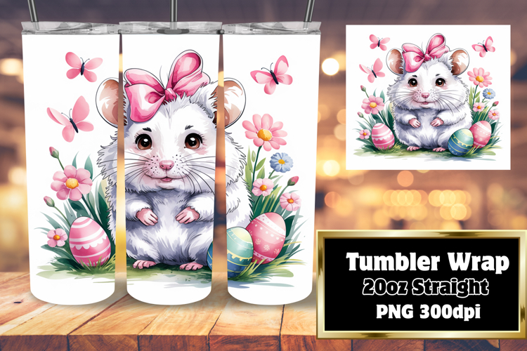 ARTISTIC PNG for 20oz Tumbler , Cute Easter