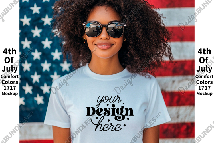 4th of July Comfort Colors Mockup