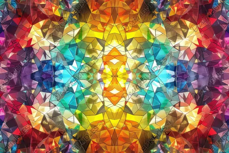 Mosaic Texture Background Wallpaper
