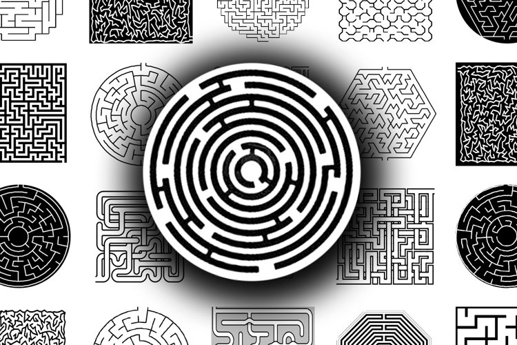 Maze Clipart Image 8