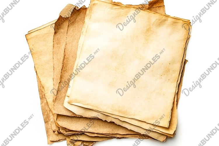 Aged Paper Texture Image 7