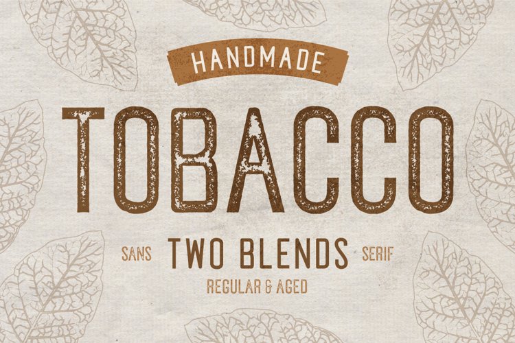 Tobacco Typeface example image 1