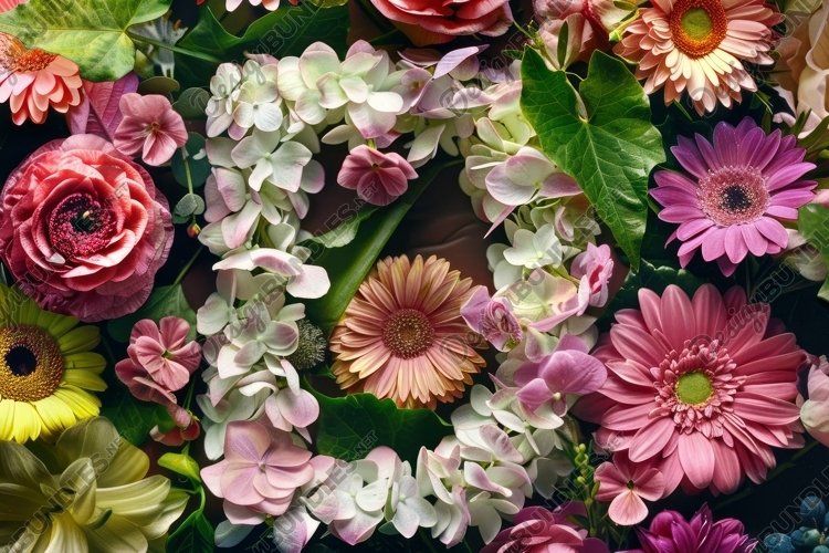 Flowers Texture Image 16