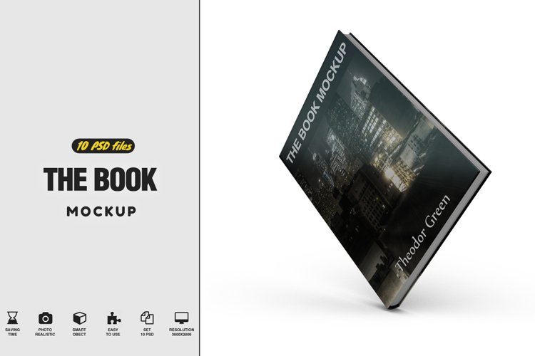 The Book Mockup example image 1