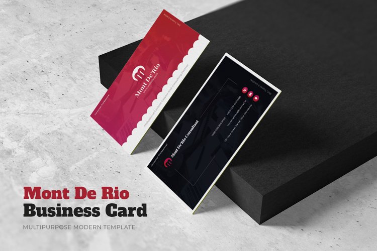 Mont Derio Business Card example image 1