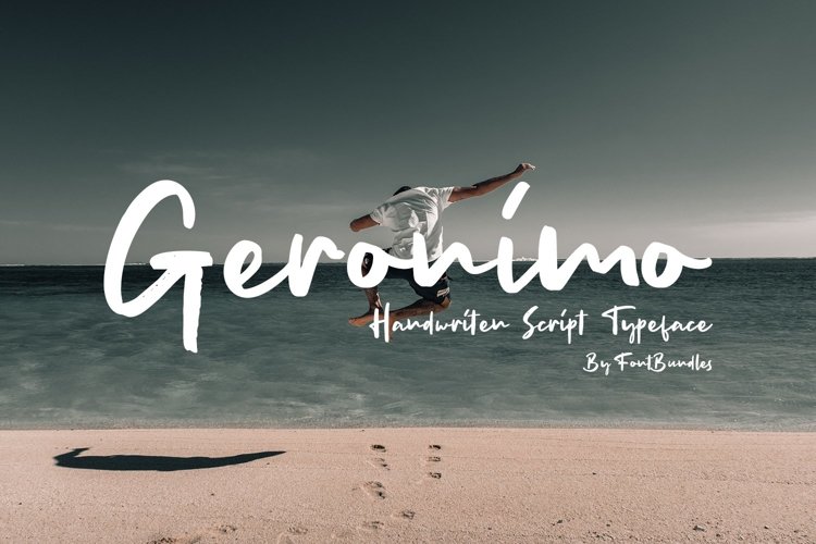 Web Font Geronimo example image 1