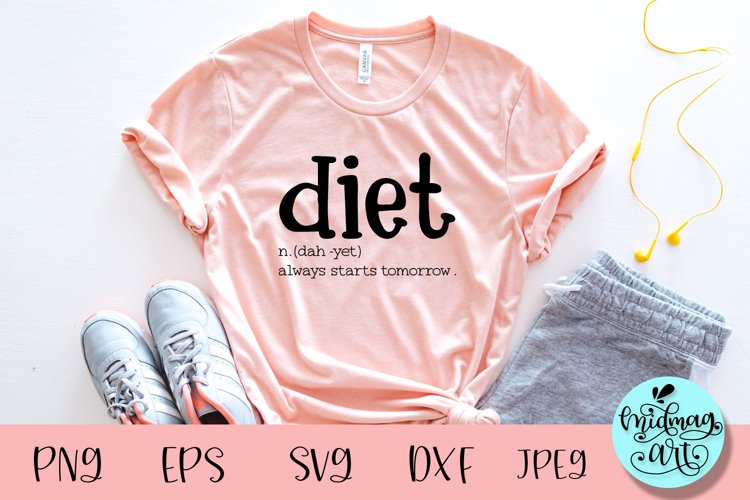 Diet definition svg, funny svg example image 1