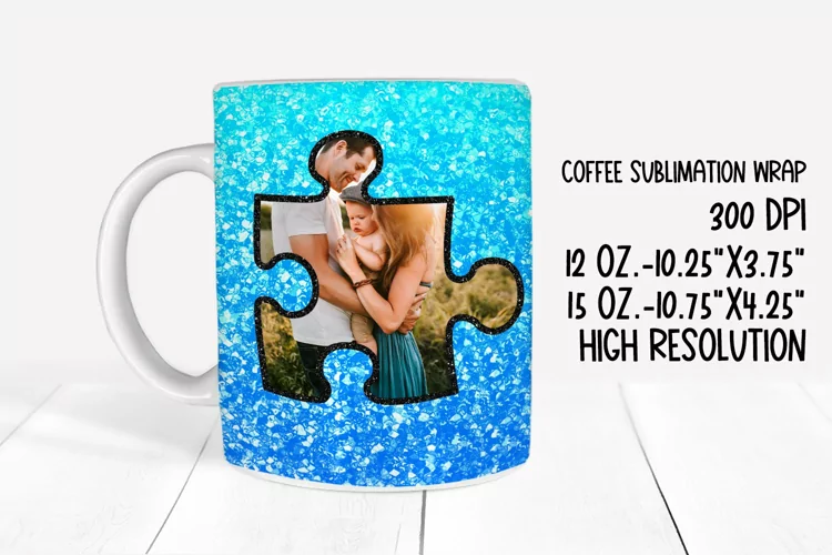 Coffee Mug Sublimation Wrap