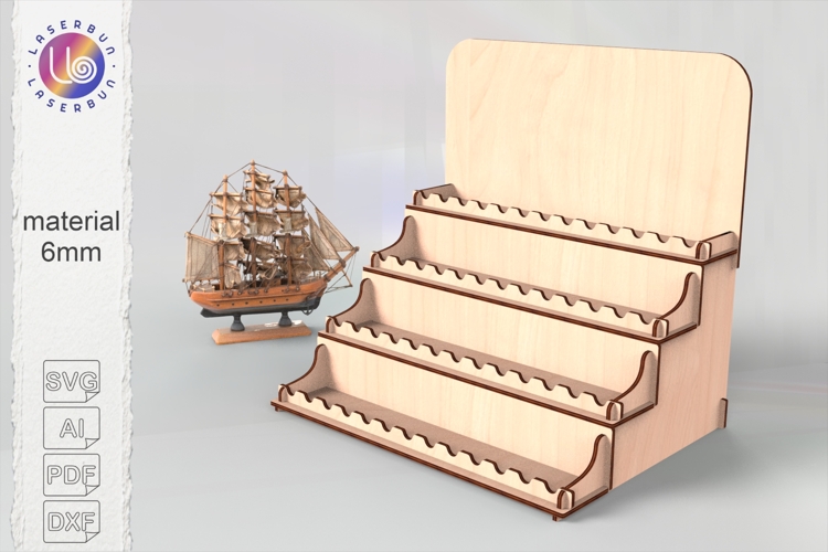 Heavy Duty Laser Shelf for Display and Storage