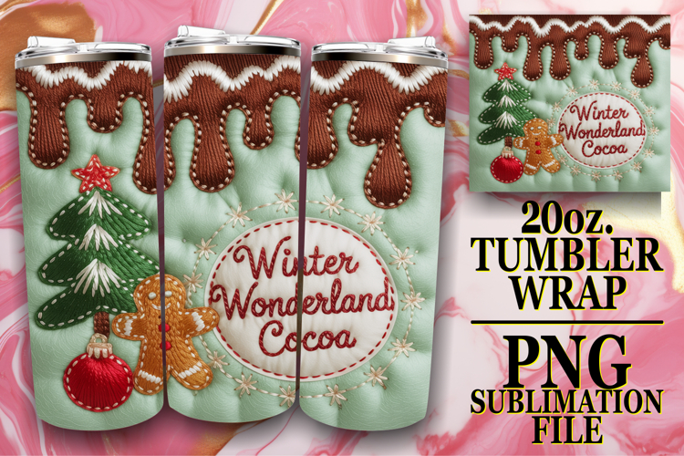 Christmas Tumbler Wrap Image 7