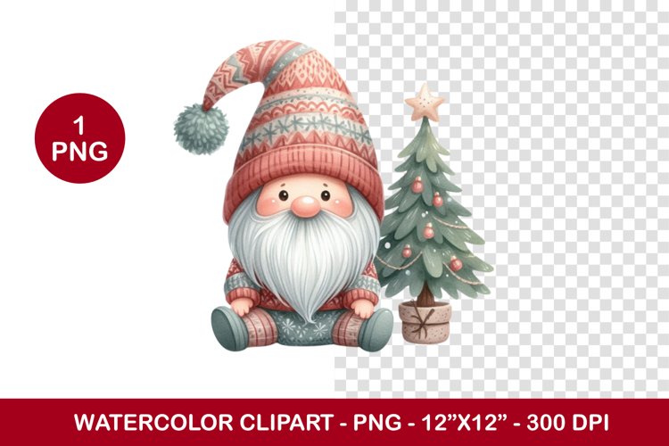 Cute Gnome Clipart Image 6