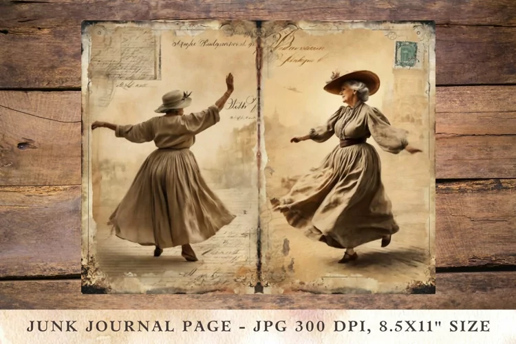 Printable Junk Journal Pages grandma 4