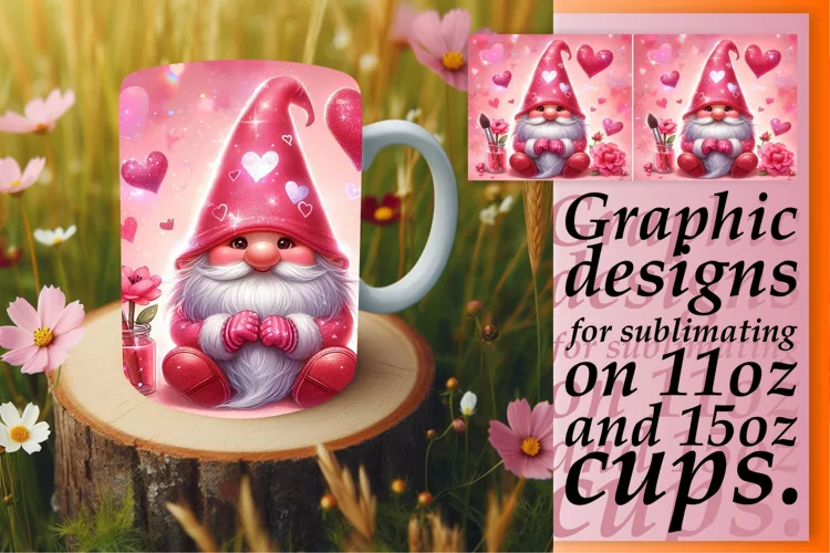 Love and Gnomes Sublimation Delights