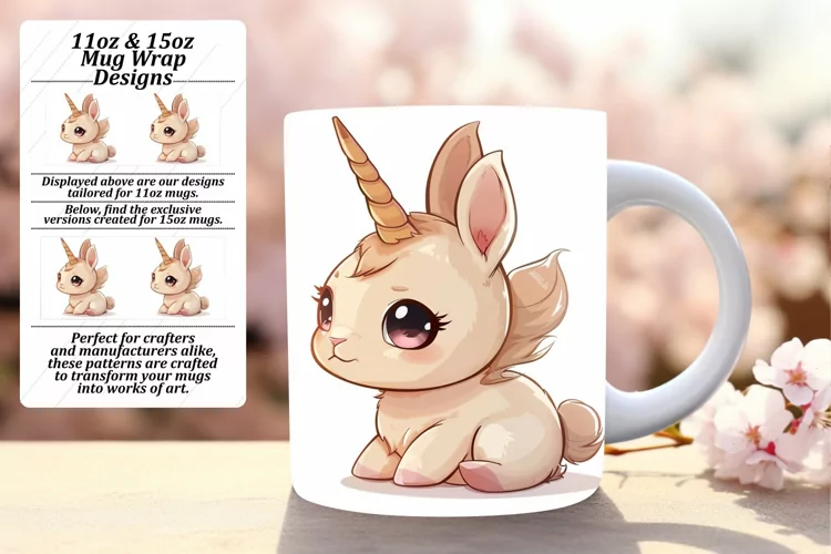 Magical Unicorn Wonderland Mug Art - 11oz & 15oz