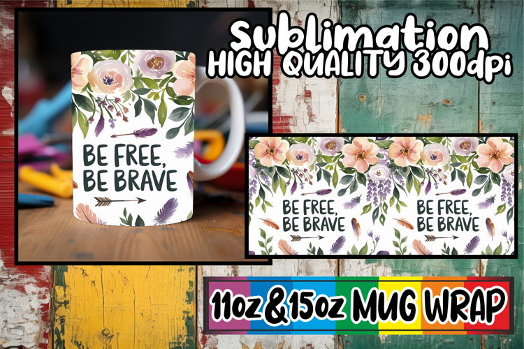 Radiant love 11oz 15oz sublimation wrap, Flower Quote