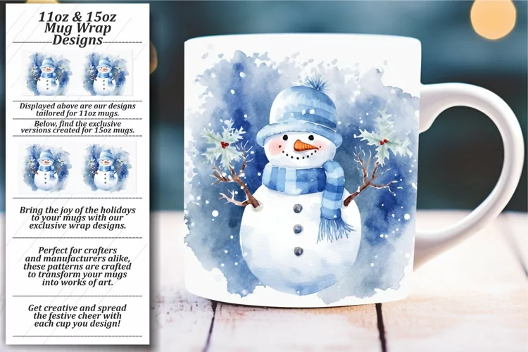 Cozy Winter Vibes: Christmas Mug Design
