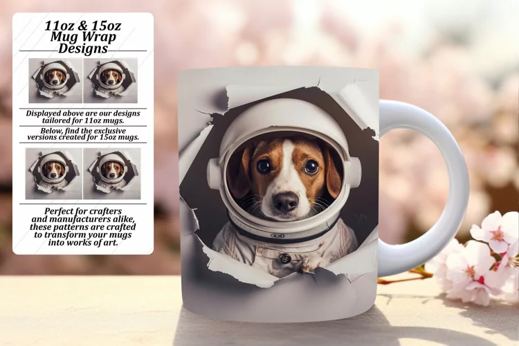 Stellar Adventure Mug Wrap,11oz/15oz